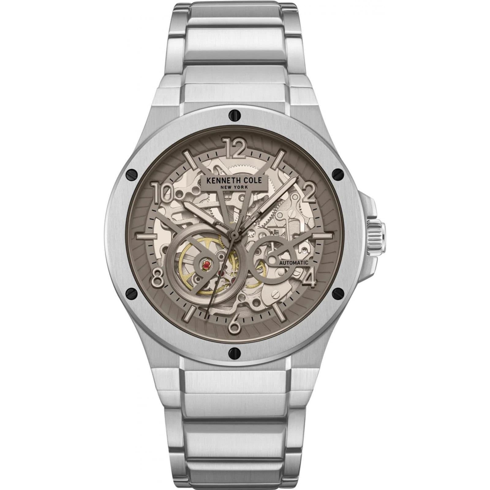 Kenneth Cole Kenneth Cole Men's KCWGY0063302 42mm Automatic Watch in Silver