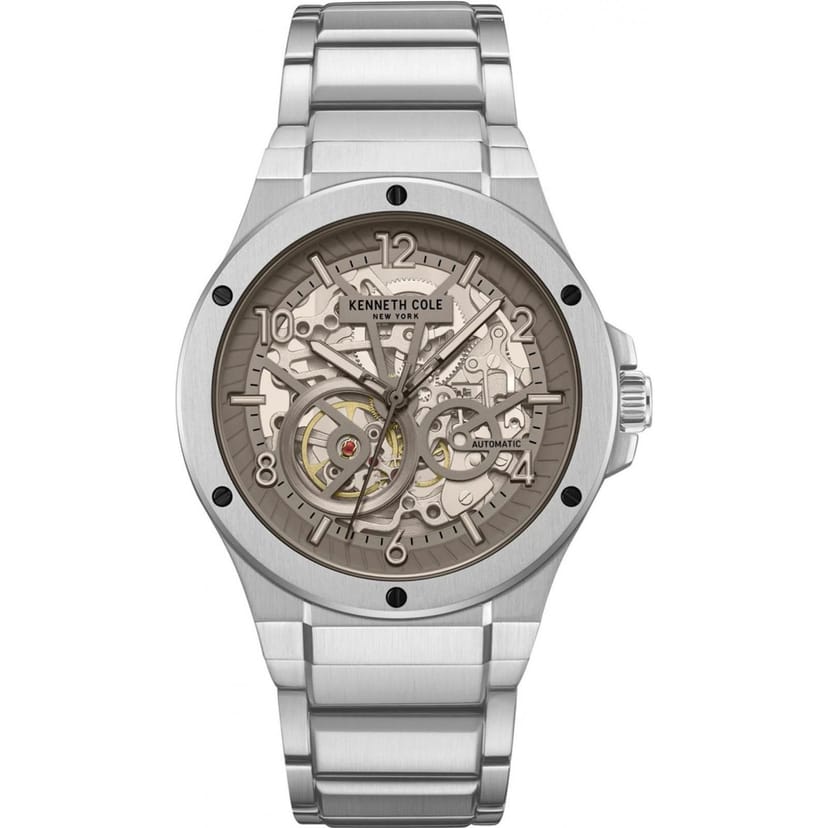 Kenneth Cole Kenneth Cole Men's KCWGY0063302 42mm Automatic Watch in Silver - 1