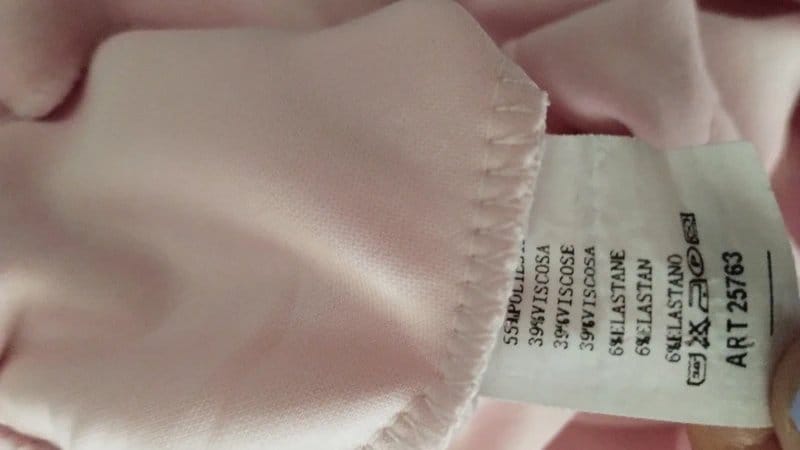 New Collection Pink Italian Wide Leg Flowing Trousers • Size 8 / 10 UK Stretchy - 1
