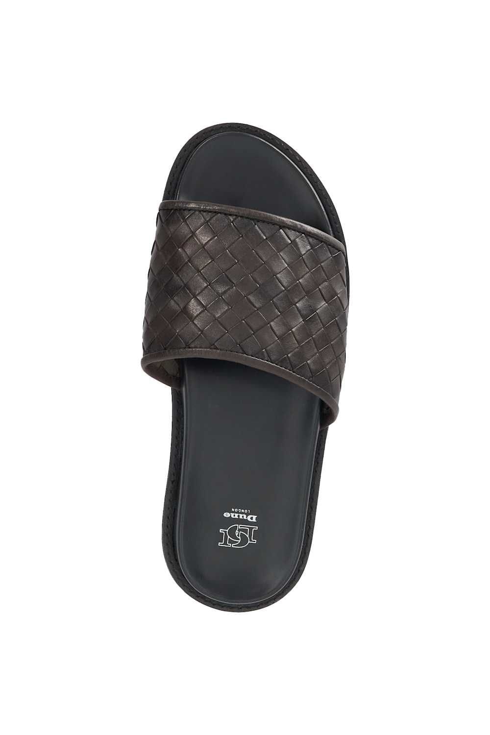Dune London Dune London Men's 'Ivar' Leather Sandals in Brown - 4