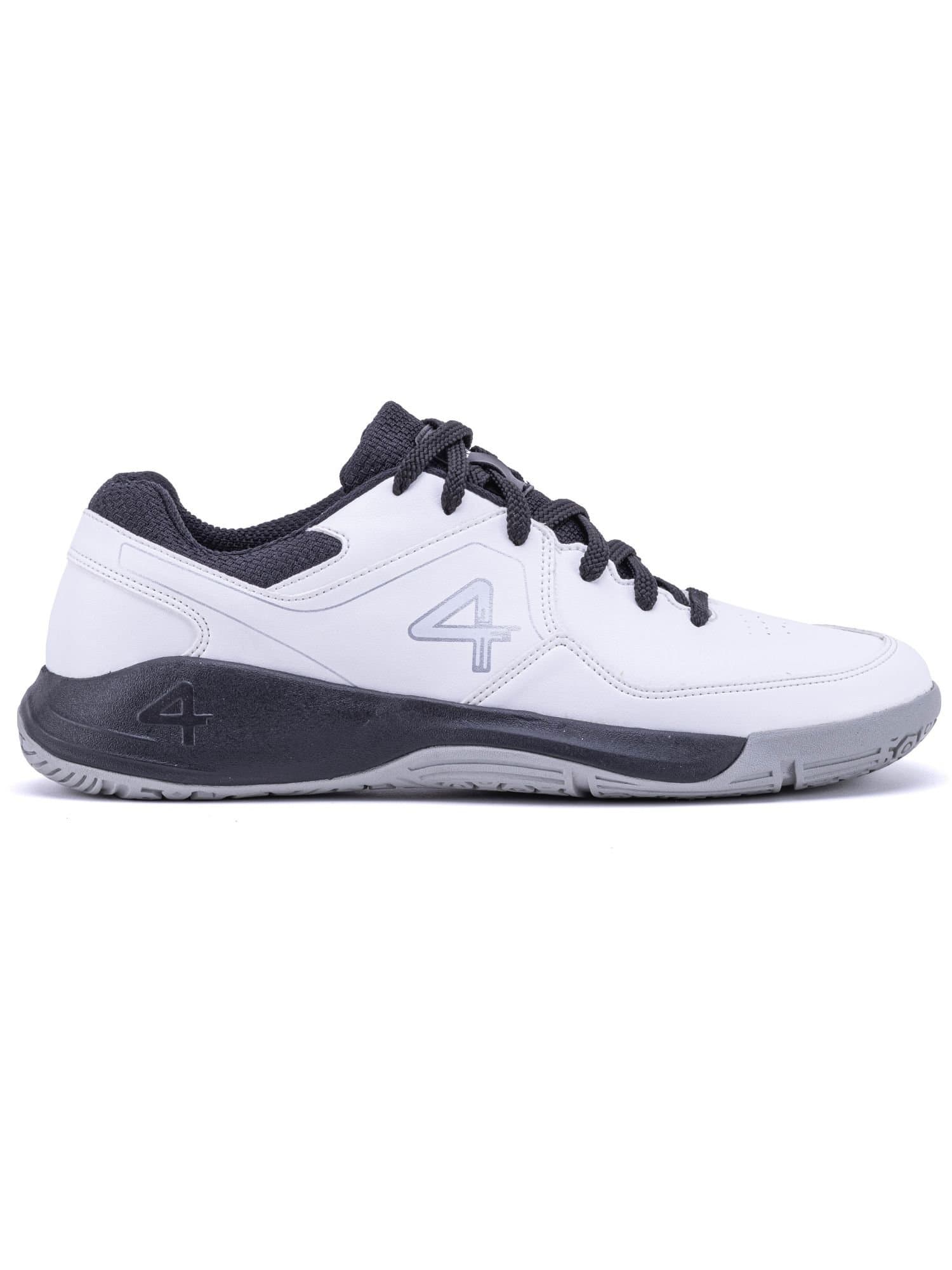 QUIVE QUIVE Men's White Hyper Badminton Shoes