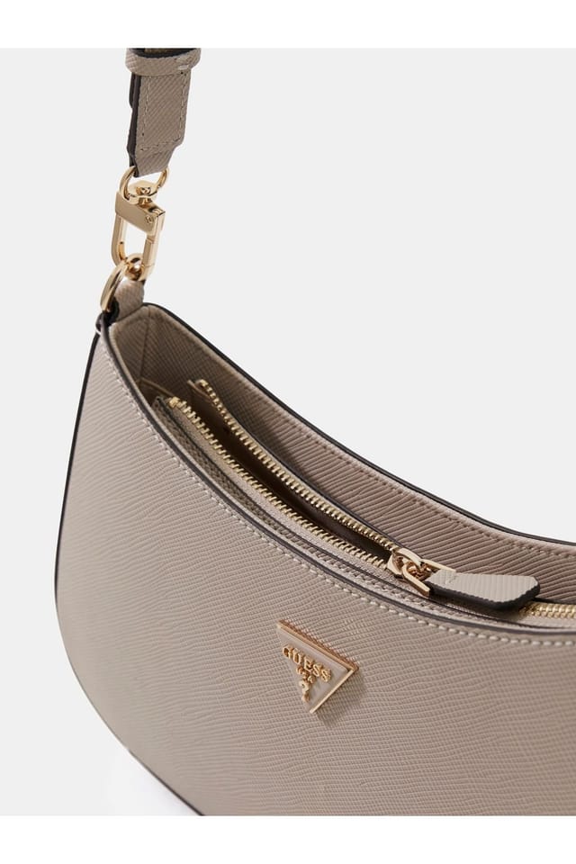 Guess Guess Women's Noelle Ii Top Zip Shoulder Bag Taupe - 2