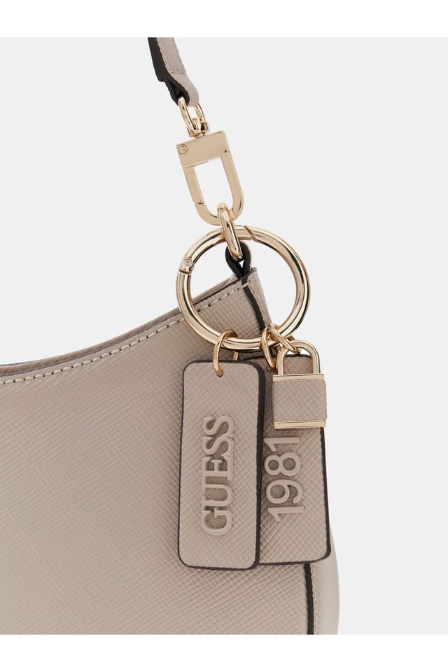 Guess Guess Women's Noelle Ii Top Zip Shoulder Bag Taupe - 3