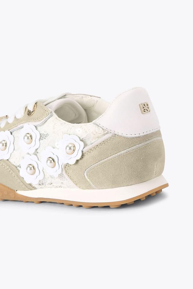 KG Kurt Geiger KG Kurt Geiger Women's 'Lavender Flower' Trainers in Light Beige - 3