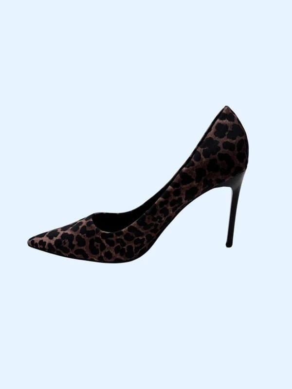 ASOS Asos Leopard Print Pointed Toe Stiletto Pumps