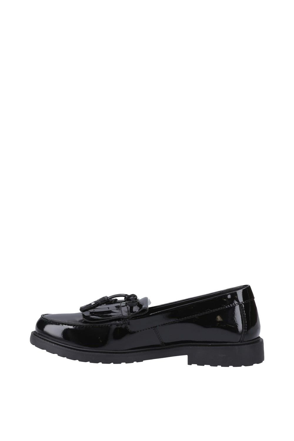 Hush Puppies Hush Puppies Women's Verity Kiltie Loafer Patent in Black - 4