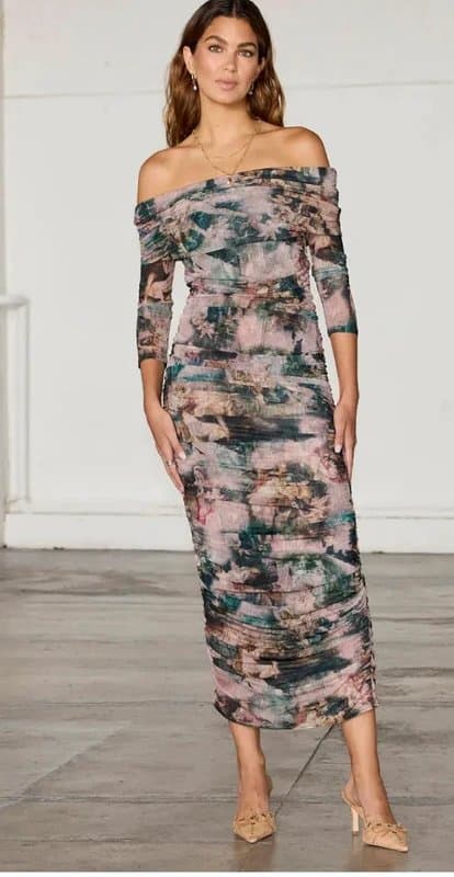 Never Fully Dressed Never Fully Dressed Romantic Diaz Mesh Dress