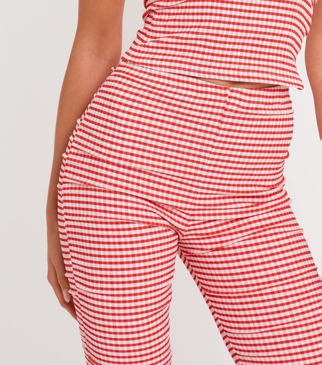 Public Desire Women's Gingham Capri Pant Public Desire New Look - 2