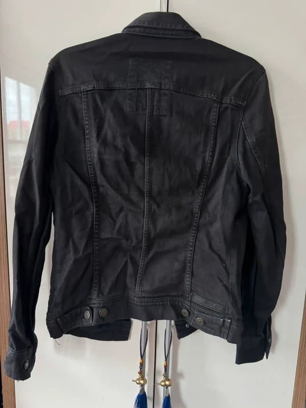 Bershka Bershka black jean jacket