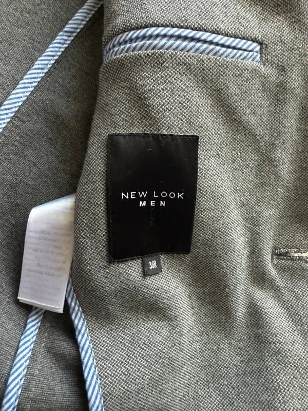 New Look Men’s grey blazer