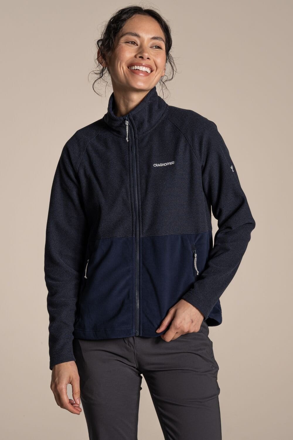 Craghoppers Women's Thuya Fleece Jacket in Navy