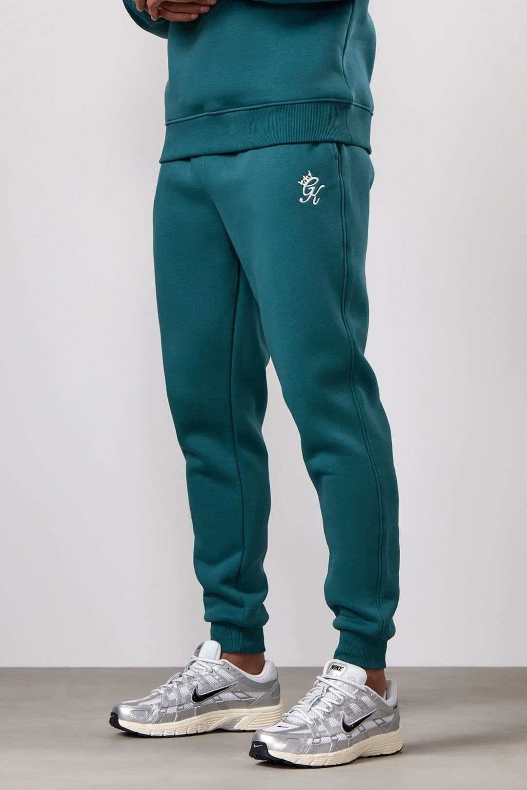 Gym King GYM KING Men's Fundamental Jogger Storm Teal in Blue
