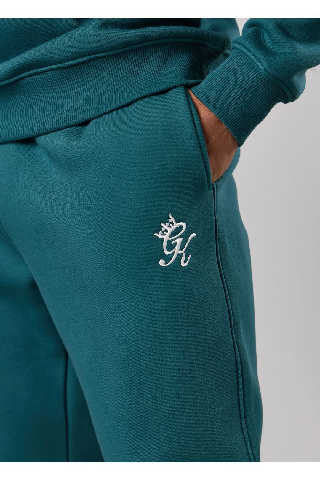 Gym King GYM KING Men's Fundamental Jogger Storm Teal in Blue - 3