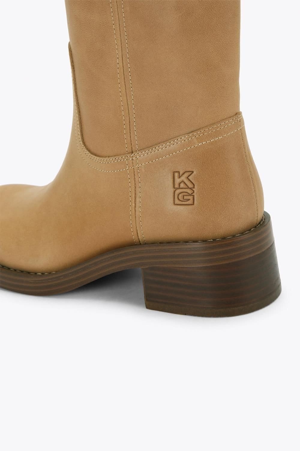 KG Kurt Geiger KG Kurt Geiger Women's 'Stint' Leather Boots in Tan - 4