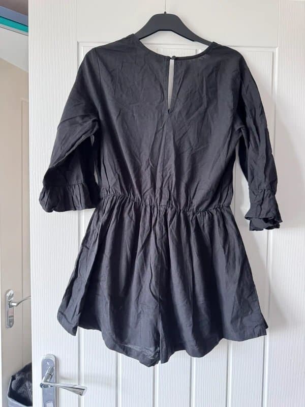 ASOS Design Asos black shorts jumpsuit