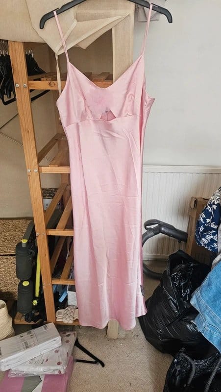 New Look New Look Pink Slip Dress - 1