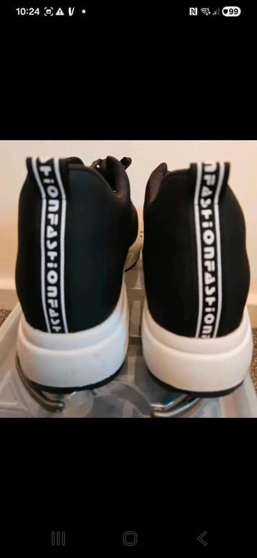 Fashion 5 Black Lightweight Trainers – Size 40