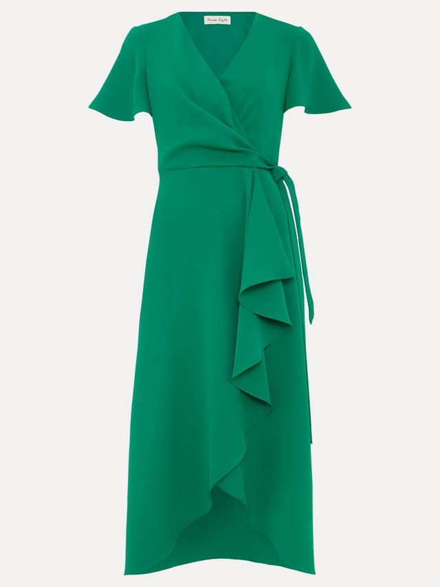 Phase Eight Phase Eight Women's Julissa Wrap Dress in Emerald - 2