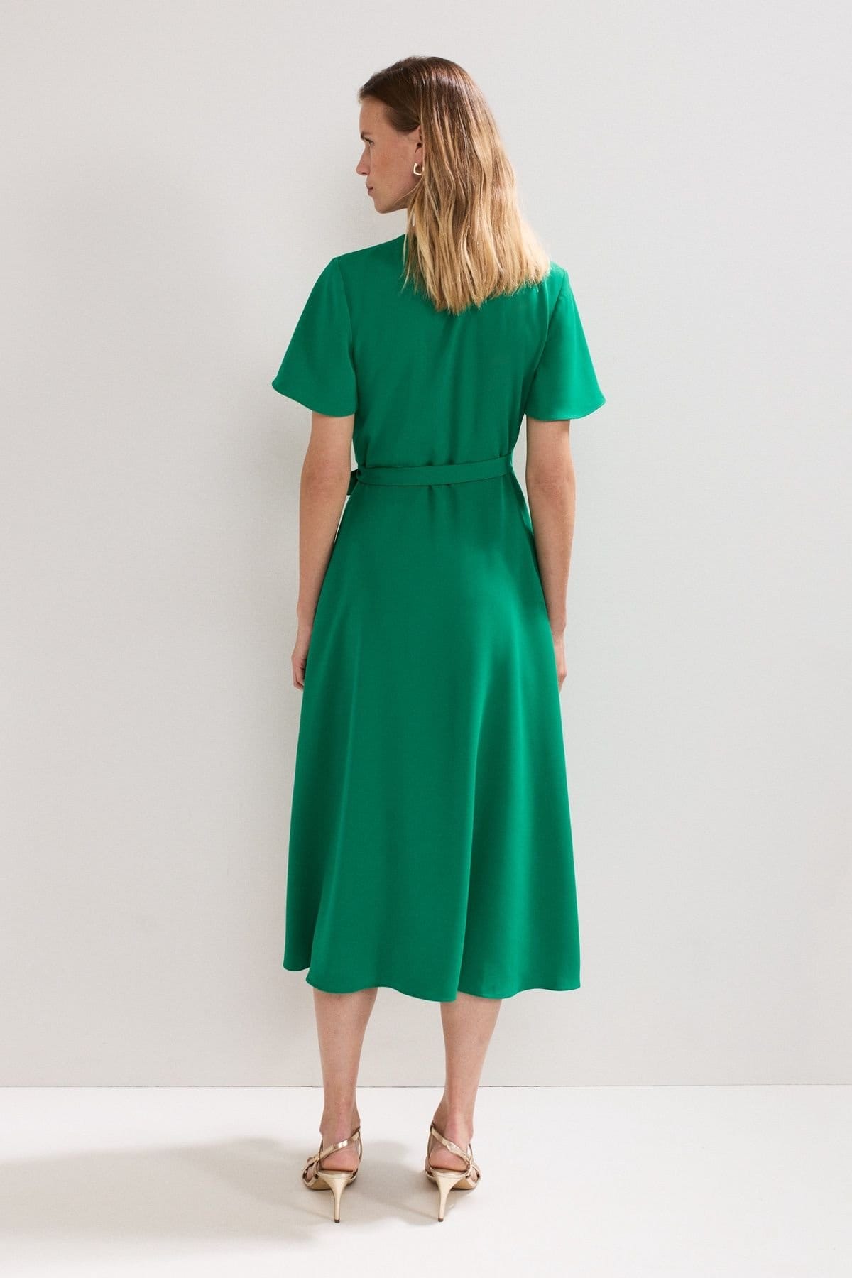 Phase Eight Phase Eight Women's Julissa Wrap Dress in Emerald - 4