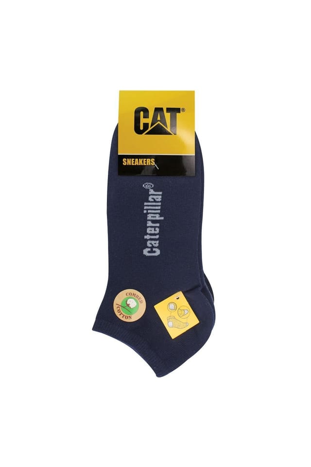 CAT CAT Men's 5 Pack Cotton Rich Trainer Work Socks - 2