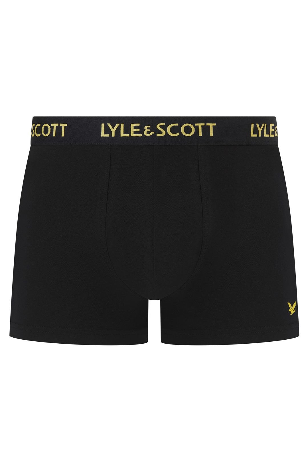 Lyle & Scott Lyle & Scott Men's Miller 5 Pack Underwear Black Multi Text Waistband - 3