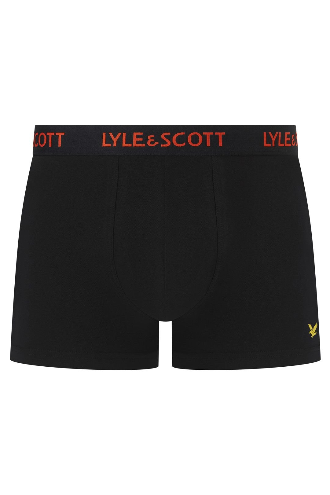Lyle & Scott Lyle & Scott Men's Miller 5 Pack Underwear Black Multi Text Waistband - 4