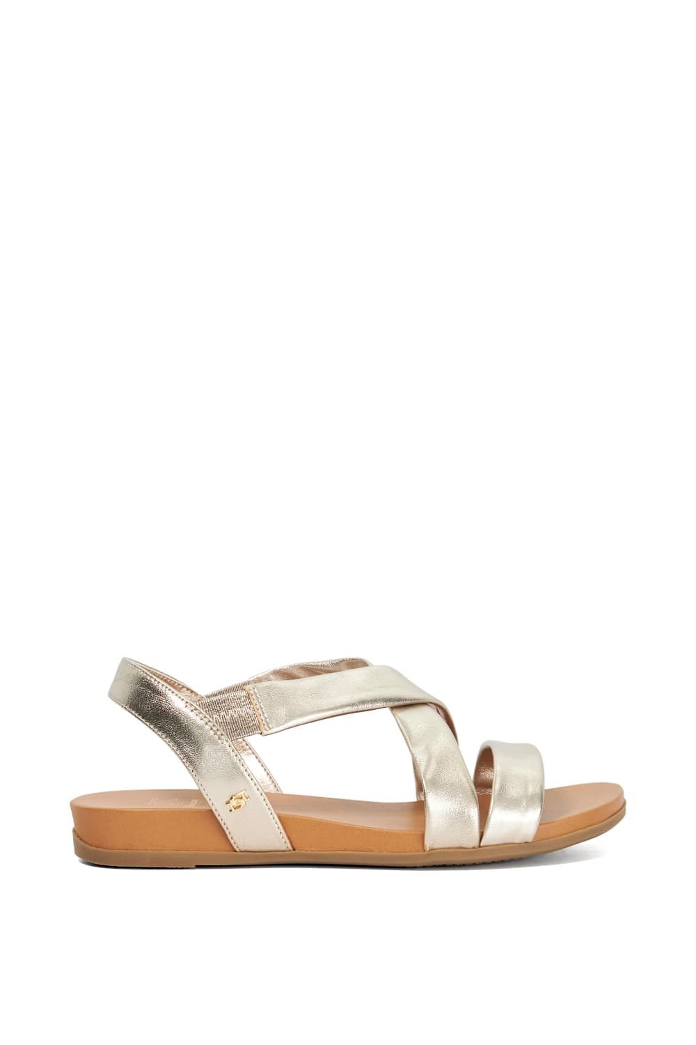 Dune London Dune London Women's 'Landies' Leather Sandals in Brown - 2