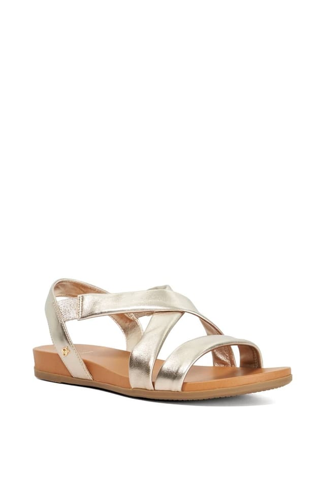 Dune London Dune London Women's 'Landies' Leather Sandals in Brown - 2