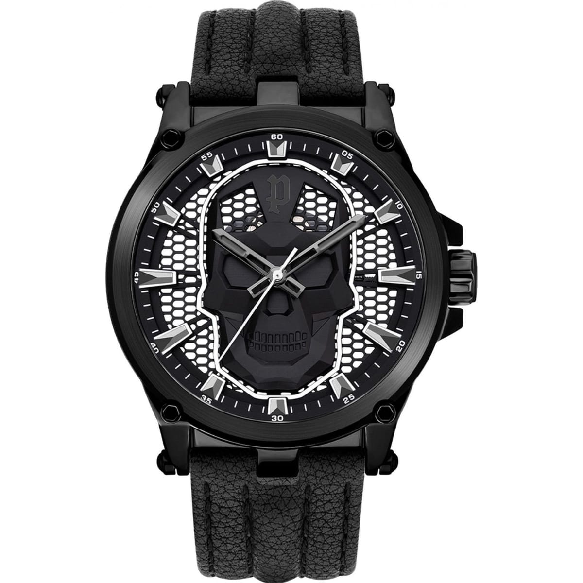 Police Police Men's PEWJA2108203 47mm Quartz Watch in Black - 1
