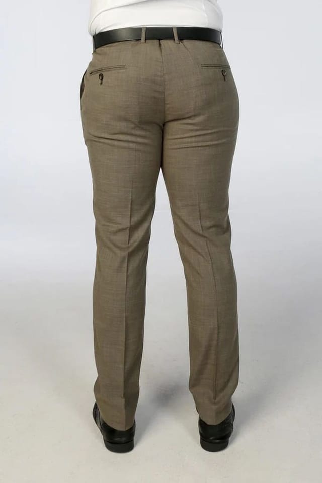 Paul Andrew Paul Andrew Men's Kurt Classic Trousers in Olive - 3