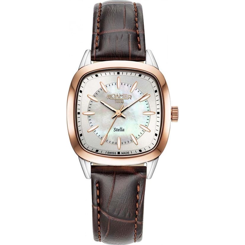 Roamer Roamer Women's 966847-49-20-02 Stella 33mm Quartz Watch in Brown - 1