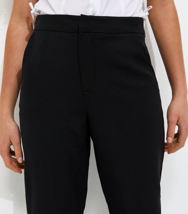 New Look Girls' Black Slim Fit School Trousers New Look - 2