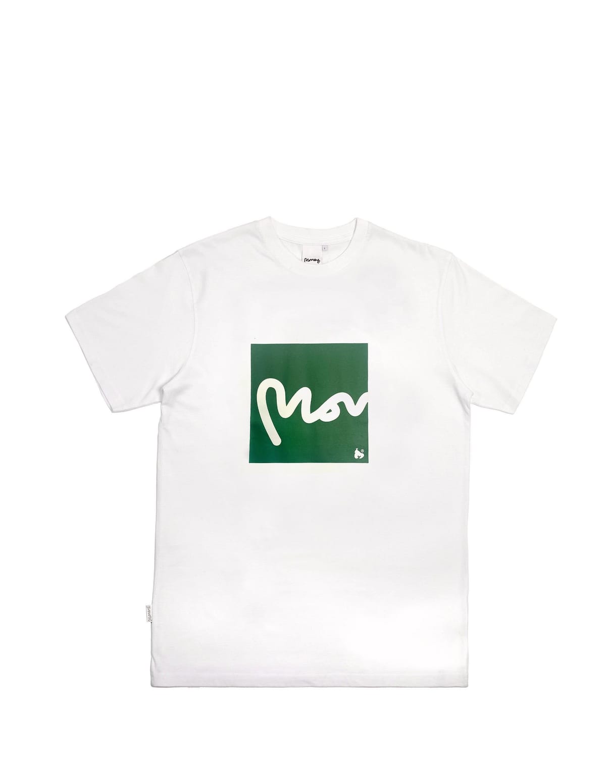 Money Money Men's Sig Box Tee in White - 1