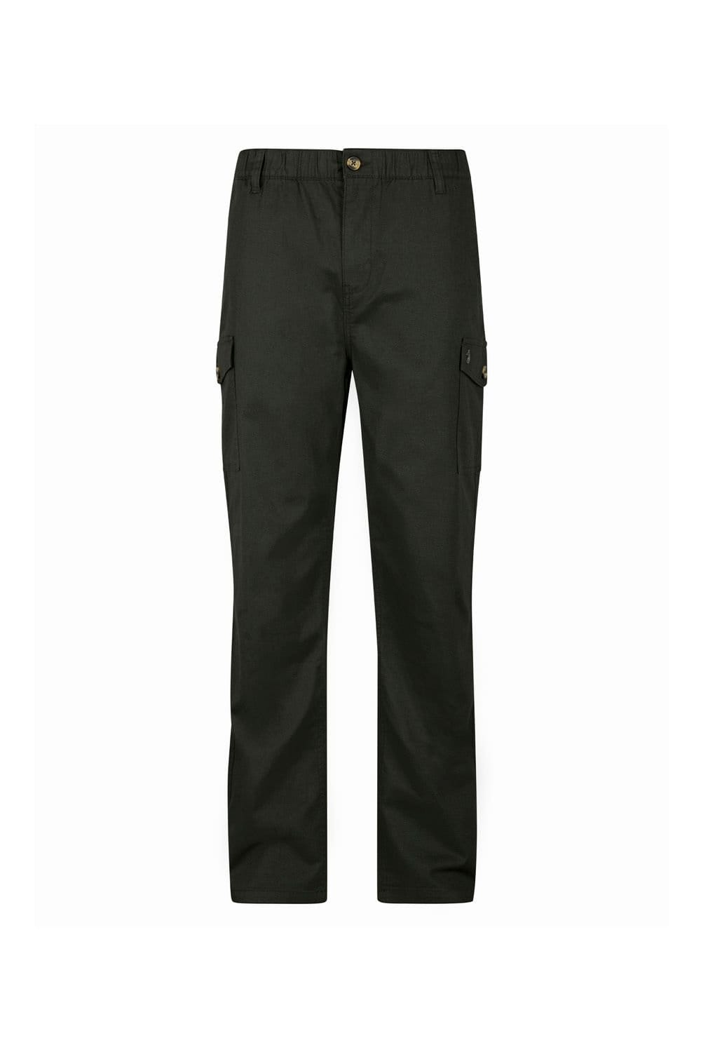 Luke 1977 Luke 1977 Men's Relaxed Future Cargo Trousers in Green - 4