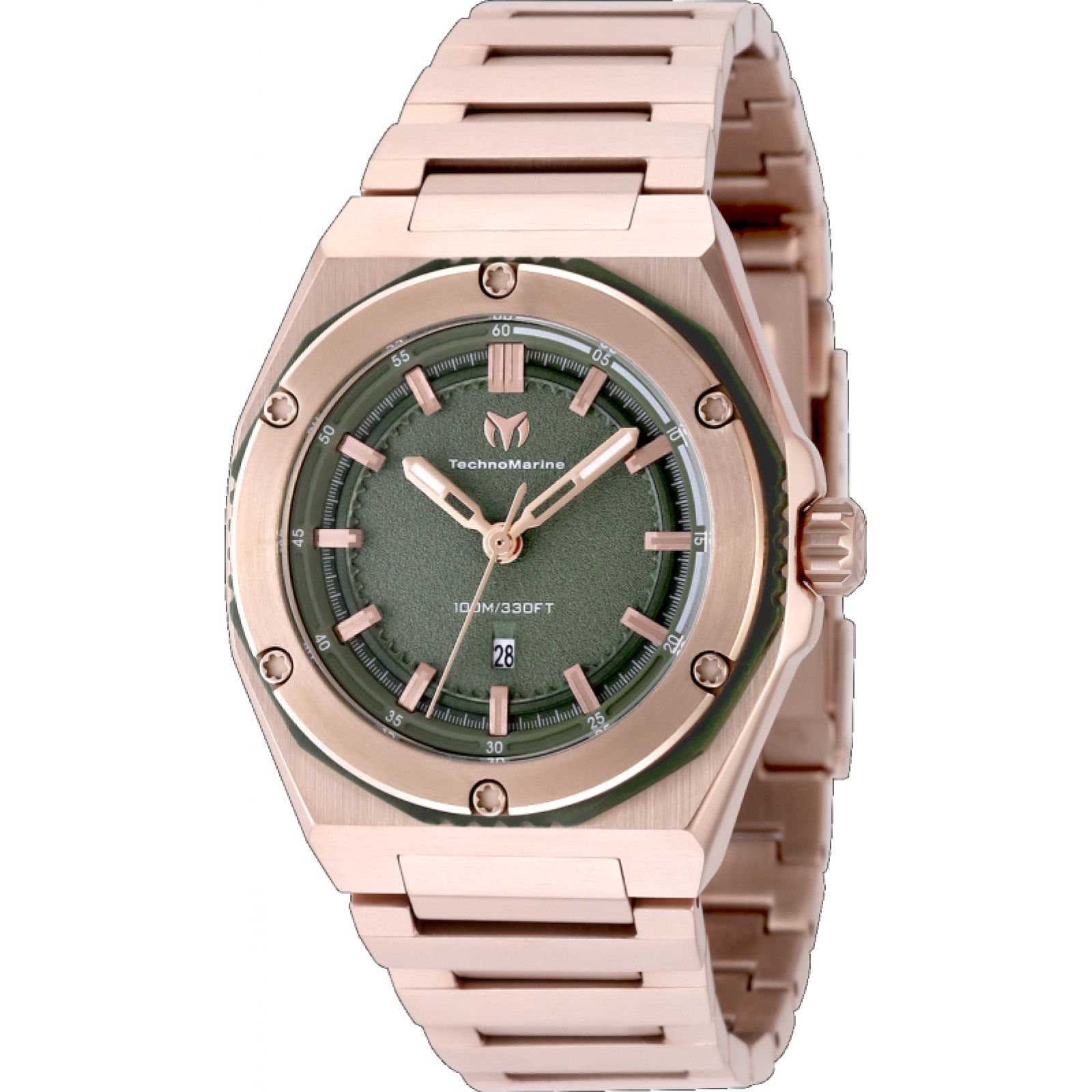 TechnoMarine TechnoMarine Women's TM-416086 Coral Legacy 36mm Quartz Watch in Rose Gold