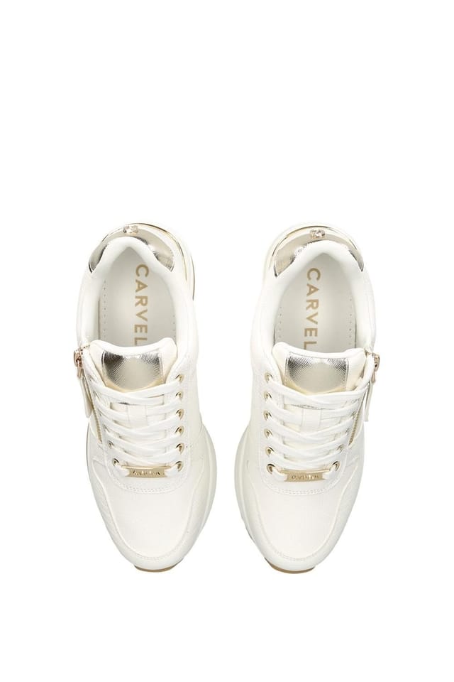 Carvela Carvela Women's 'High Rise' Trainers in White - 2