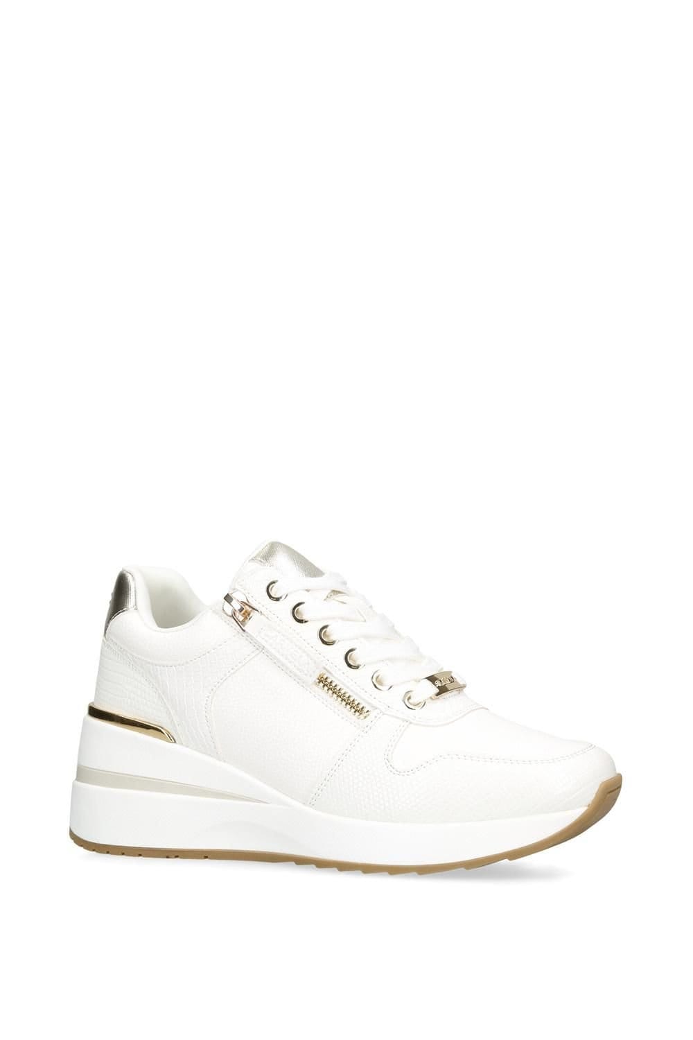 Carvela Carvela Women's 'High Rise' Trainers in White - 4