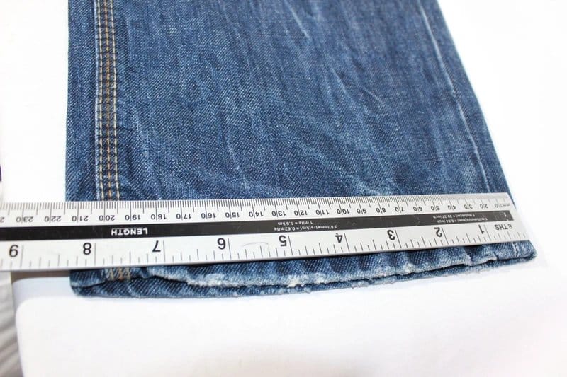 Inside Inside Jeans 40" Blue Denim Distressed - 1