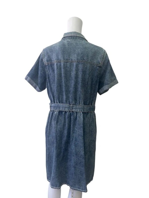 New Look Curves Denim Shirt Dress Size 18 Womens EU46
