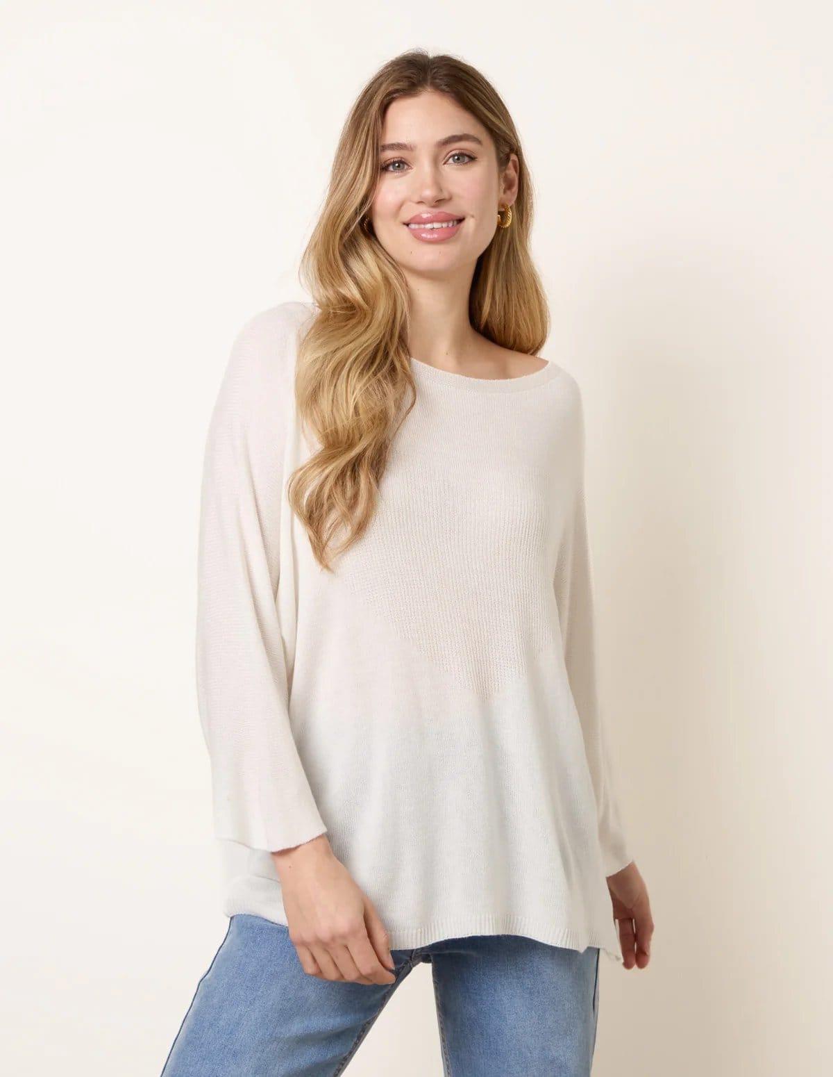 Thin Knit Soft Jumper
