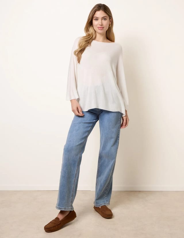 Blue Vanilla Thin Knit Soft Jumper - 3