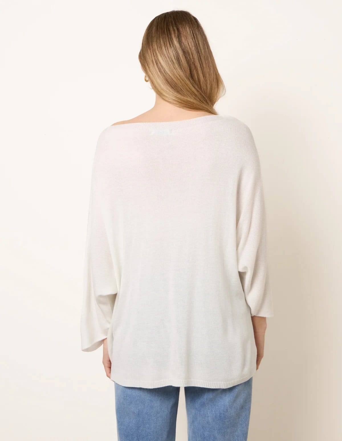 Blue Vanilla Thin Knit Soft Jumper - 4