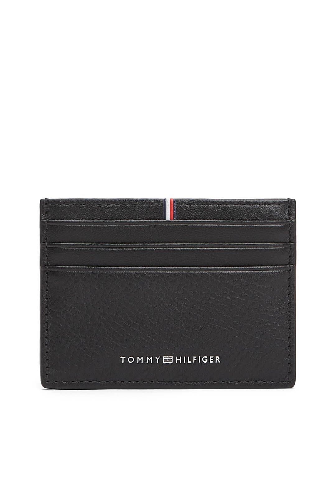Tommy Hilfiger Tommy Hilfiger Men's TH Corp Cc Holder Black