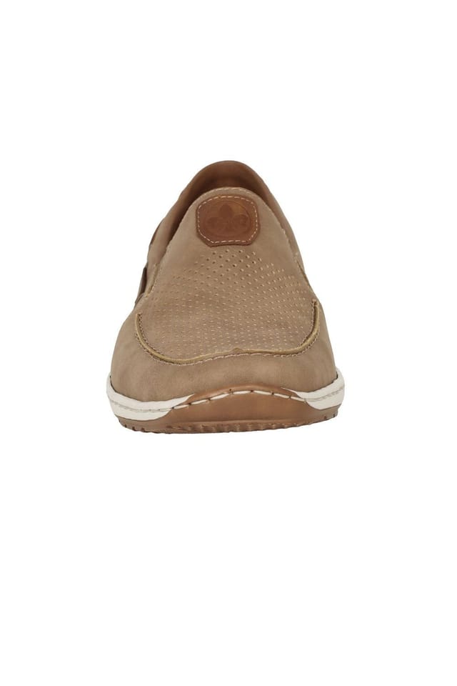 Rieker Rieker Men's 'Mariner' Slip On Boat Shoes in Beige - 3