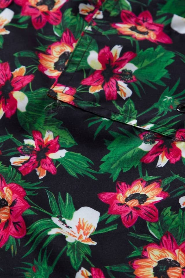 H2O H2O Men's Floral Swim Board Shorts - 3