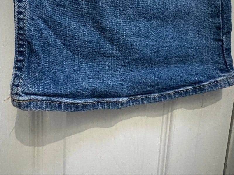 Bershka Blue Denim Flared Jeans