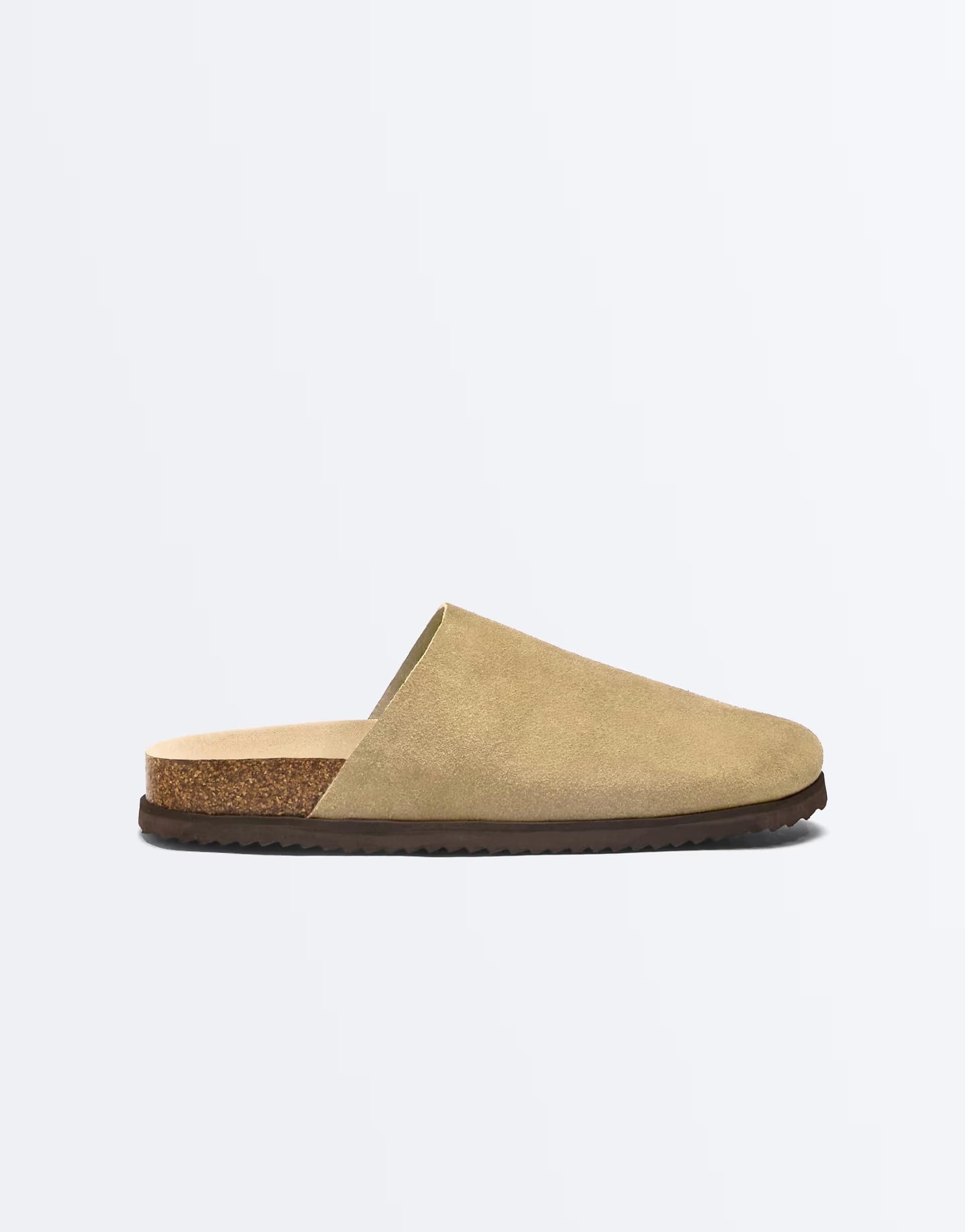 ASOS ASOS Sand Split Leather Mules