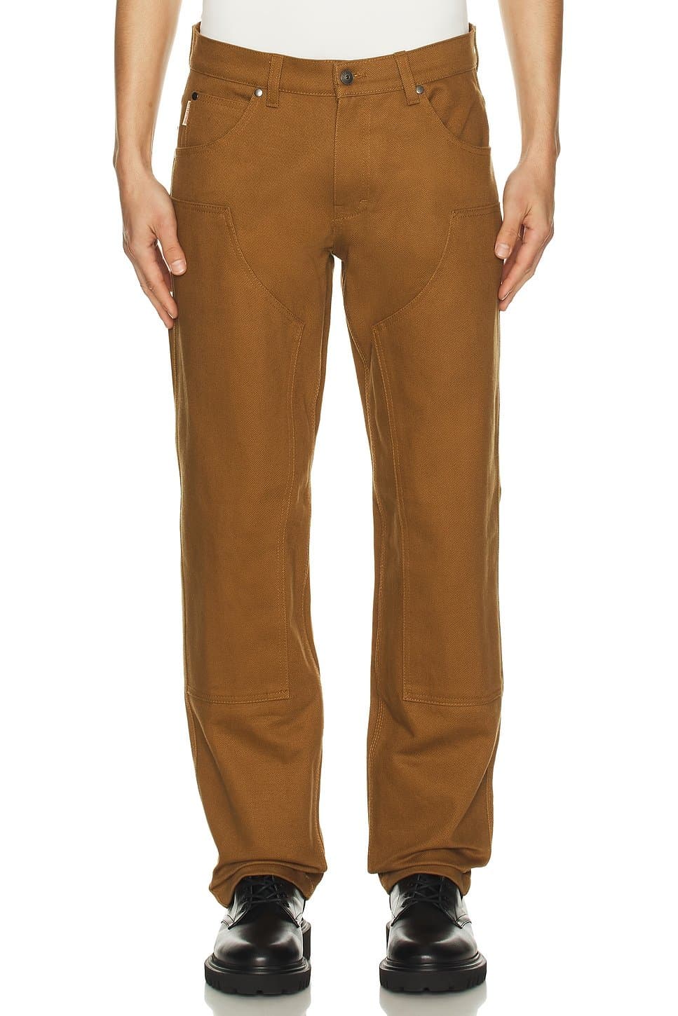 revolve Revolve Tan Heavy Twill Trousers