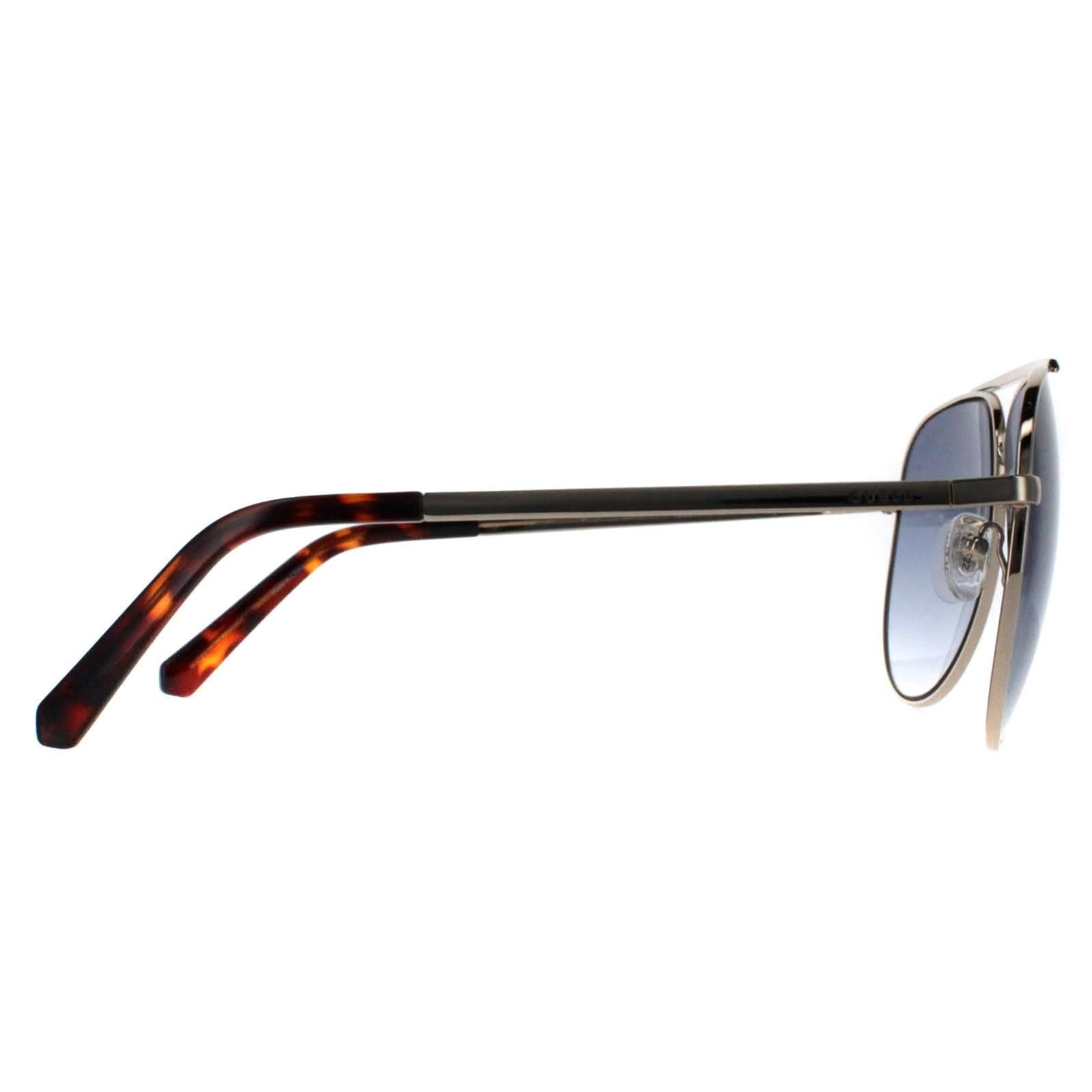 Guess Guess Men's Aviator Gold Blue Gradient GU00059 - 4