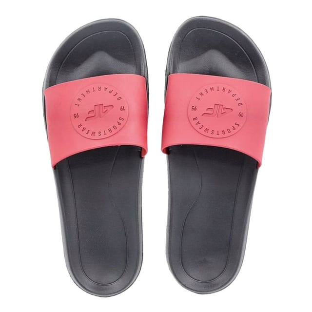 4F 4F Men's MM00FFLIM047A Sliders in Red - 3